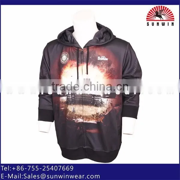 2016 men sportwear fllece hoody sweatshirt 3d sublimation hoodies wholesale