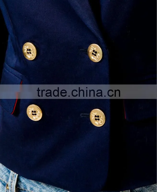 Women's Anchor Button Blazer