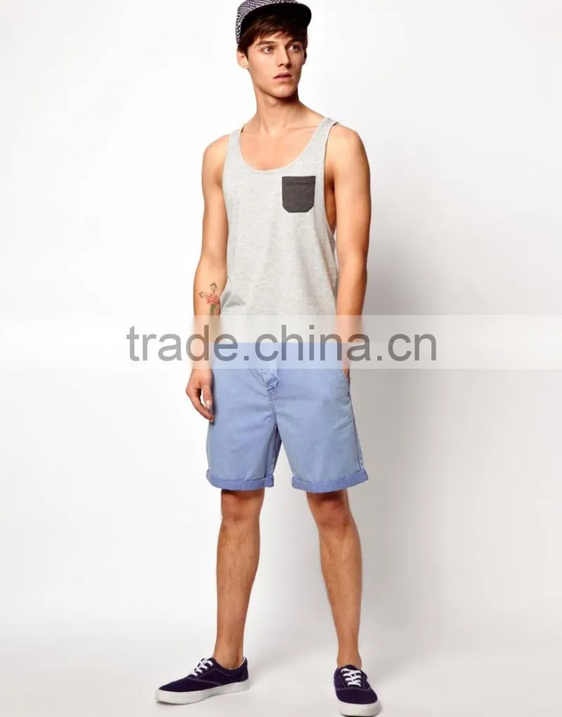 Contrast Pocket Vest