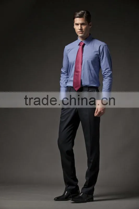 2015 New Fashion Men's Business Shirt 100% cotton,Ex-factory price