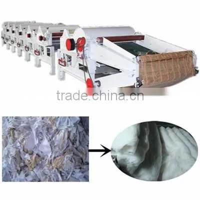 China Fabric Textile Waste Cleaning Machine