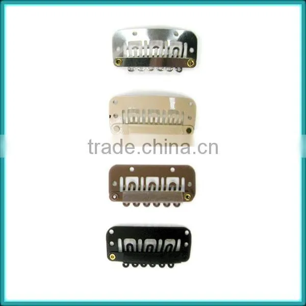 Factory Price Cheap Stainless Steel Wig Clips,Different Sizes Metal Hair Clip For Hair Extension