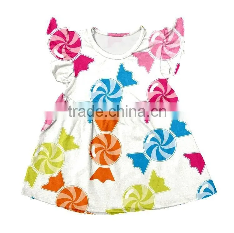 2017 summer pearl girl waist let your baby out of the ordinary wholesale puff sleeve cloth