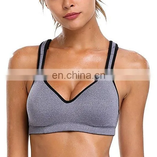 WorkOut CrossBack Padded Running Yoga Activewear Bra