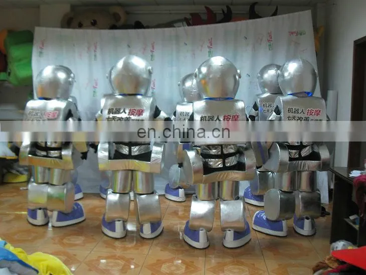 2013 New LED light robot mascot costumes