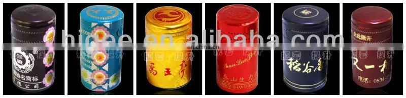 PVC heat shrinkable film Wine capsule,PVC Shrink Cap