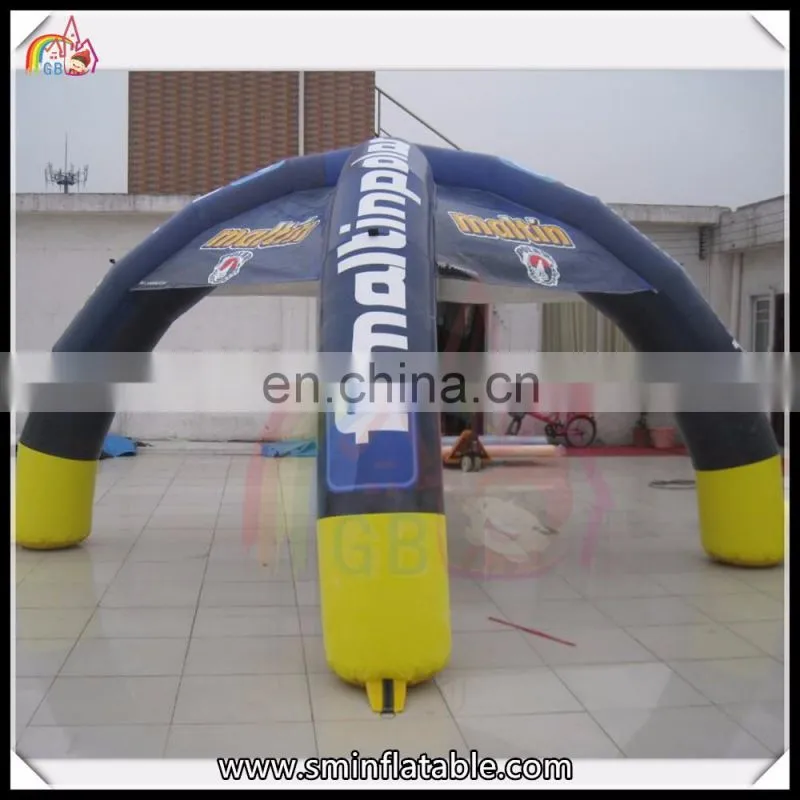 Practical inflatable white house tent, inflatable house with window for rental