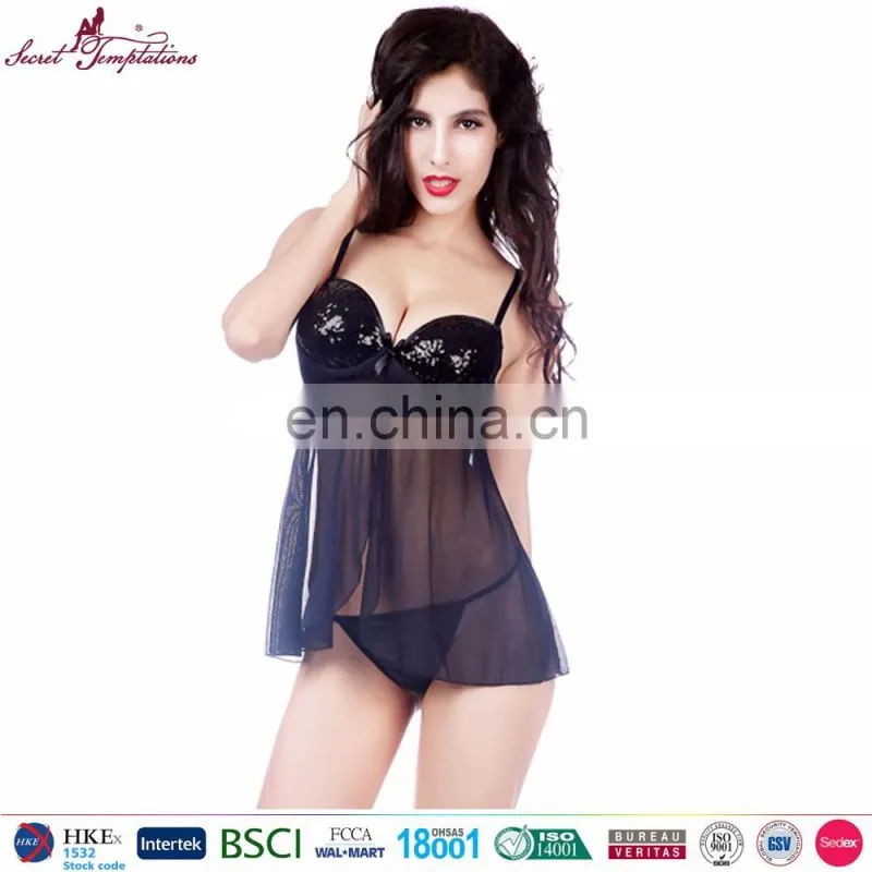 wholesale sexy pregnant lingerie babydoll black erotic sexy babydoll