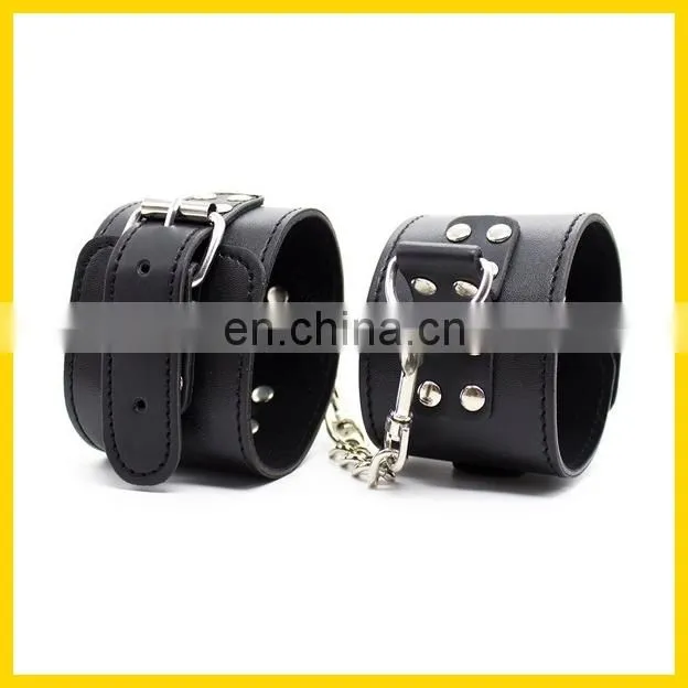 japan hot sex girl photo lingerie erotic lingerie PU leather wrist & ankle cuffs restraints
