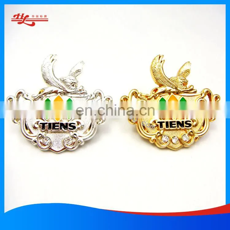 custom metal sticker/decorative sticker/nameplate/trademark