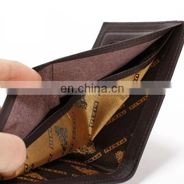 LATEST UNIQUE CLASSIC CUSTOM PRINT CHINESE LEATHER WALLET FOR MEN