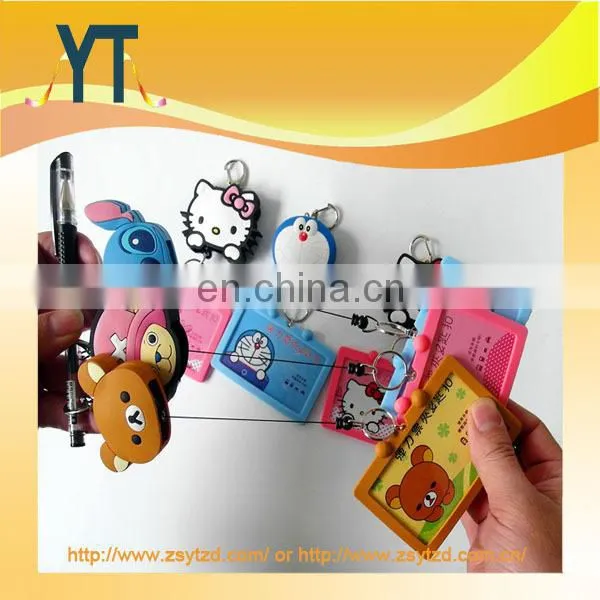 Hot sell retractable badge reel/cute badge reel