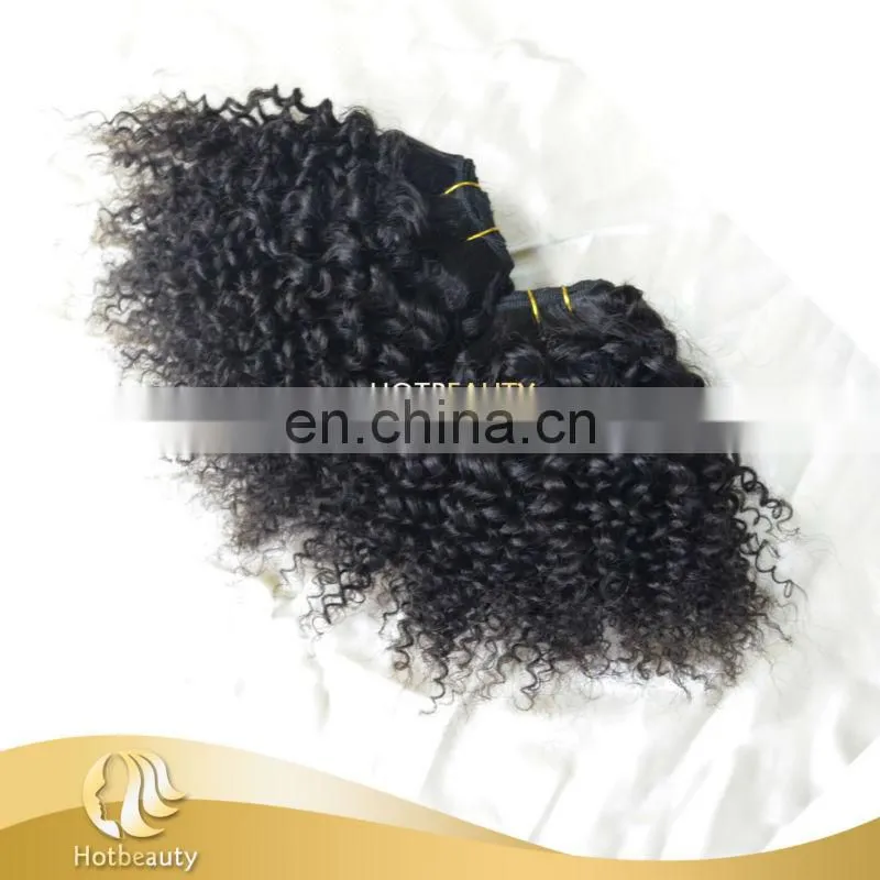 Wholesale 6A darling virgin hair extension,100% raw brazilian afro kinky curly remy hair weaves