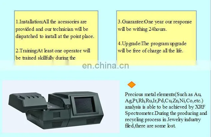 NAP8200 High quality Metal analyzers sale Precious gold detectors ftir spectrometer