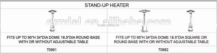 Outdoor Patio Heater Cover
