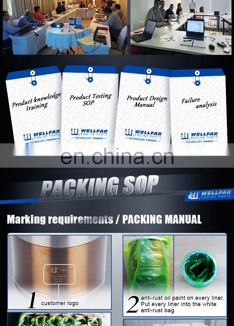 Agricultural Machinery Cylinder Liner 98.48mm 31358339 Engine Parts