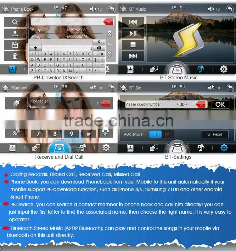 Erisin ES6536G 6.2" Touch Screen Car Stereo GPS Player