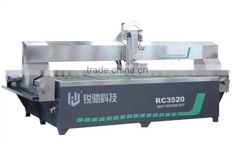Stone cutting water jet cutting machine