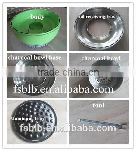 New portable battery operated outdoor bbq grill with Europ patent