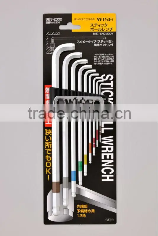 WISE Hexagonal Bar Wrench made in Japan