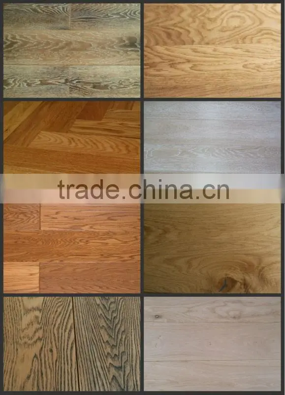 high quality wide plank engineered oak flooring