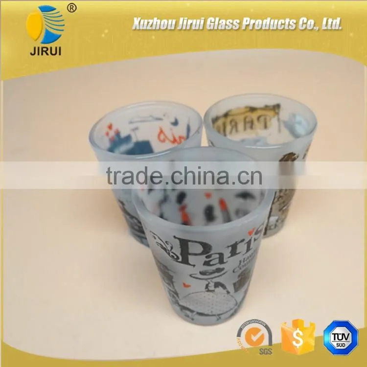 50ml colourful round wine glass cup for drinking