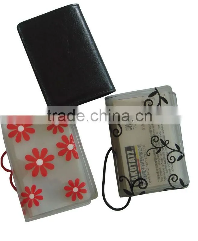Factory plastic business card holder case Christmas gifts promotional gifts