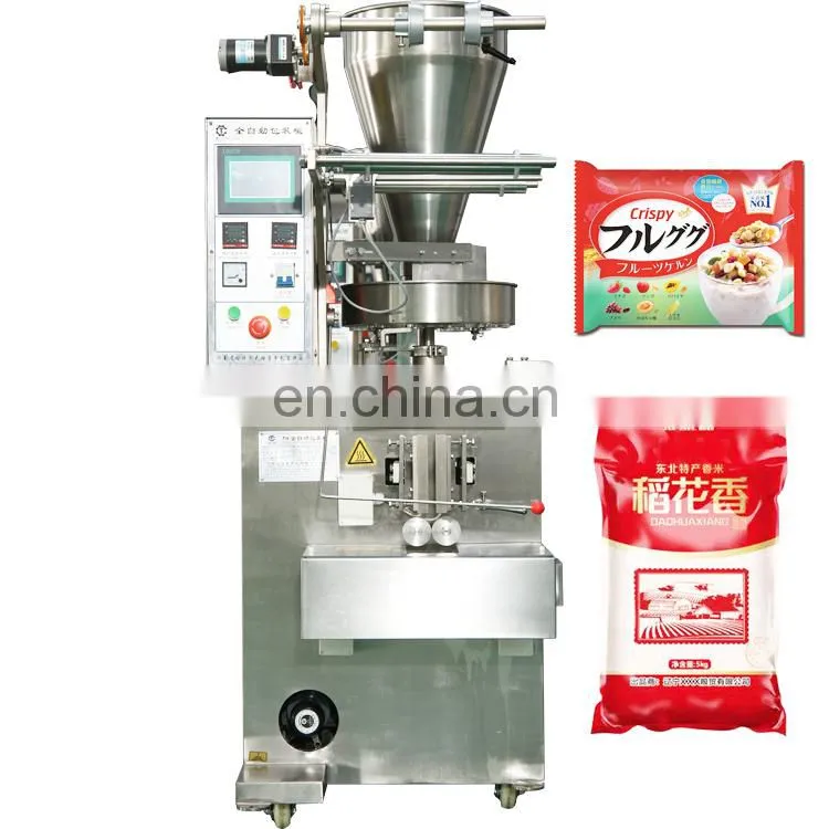 Automatic Bean Powder Creamer Mix Powder Sachet Cooked Rice Corn Flour Coffee Tea Pod Filling Packaging Machine