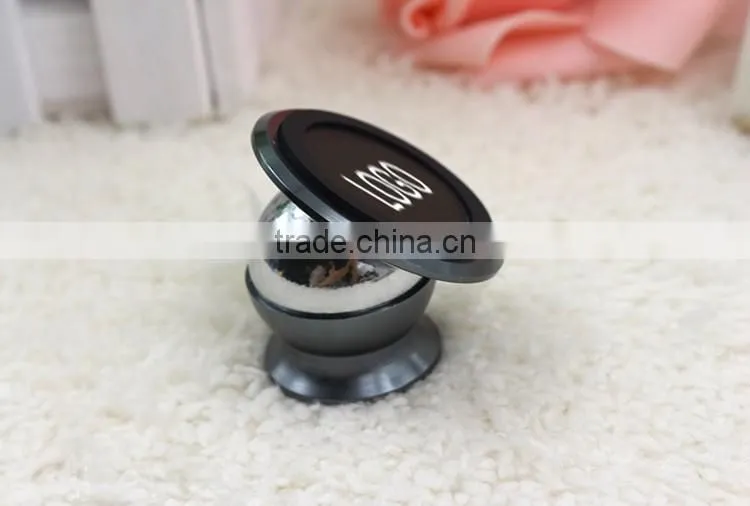 Magnet 360 Rotating magnetic funny cell phone holder for desk Magnetic Car Mount stainless steel Metal stand cell phone holder