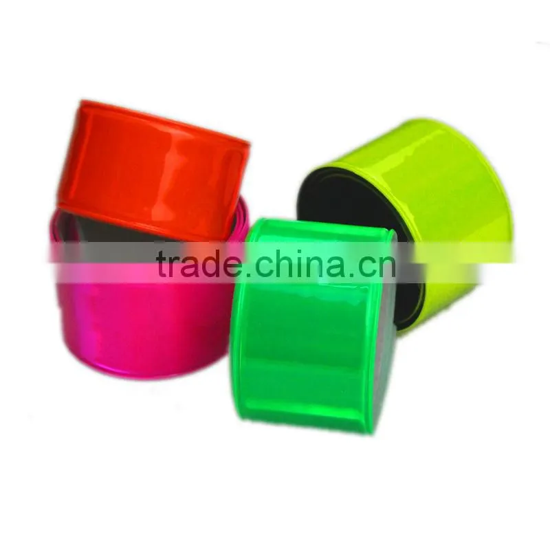 Safety reflective slap wrap