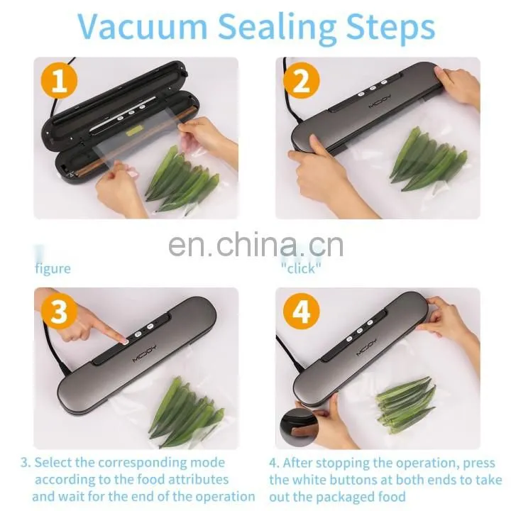 Vacuum Sealer Machine with Strong Suction Upgraded Automatic Food Sealer with Full Automatic Bag Sealing Technology