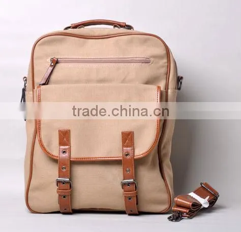 fashion canvas special design school bag