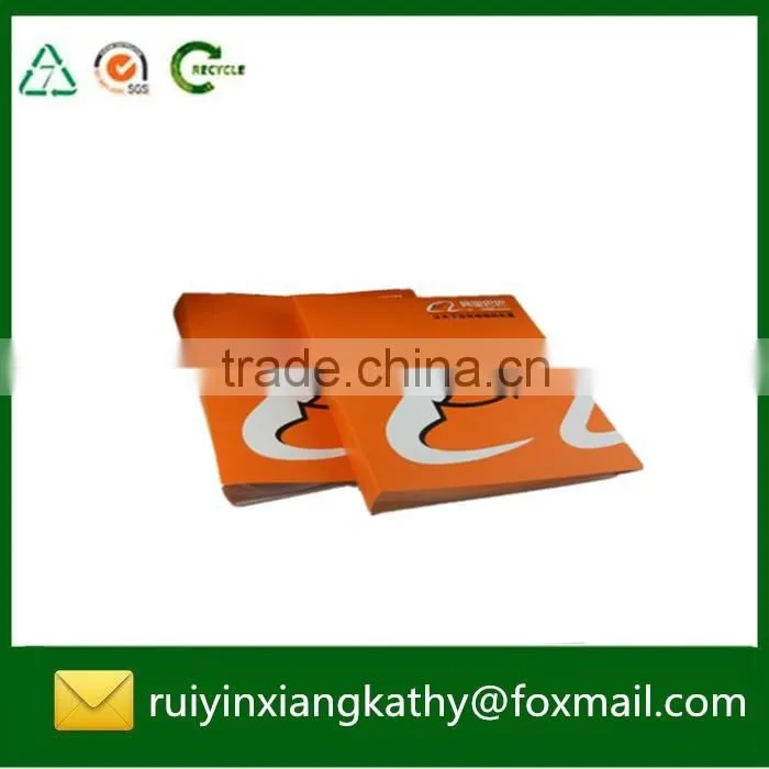 Clear PP hard cover recycle display book