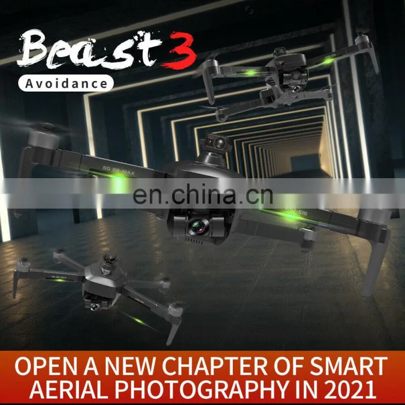Beast 3 SG906 MAX drone with 4K Camera GPS Drone 5G WIFI 1.2KM 26Mins 3 Axis Gimbal Obstacle Avoidance sg906 max pro 2