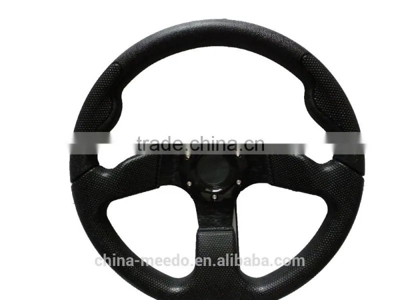 Simple fashion international fan low-key luxury connotation Universal PU car steering wheels