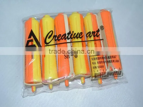 Professional Salon Hair Perm Rod with Rubber Core ,Cold Perm Rod