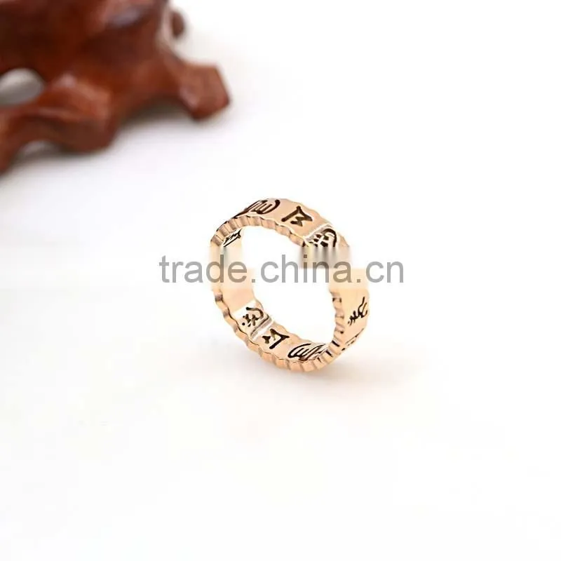 New fashion ring finger rings photos rings for woman stainless steel rings