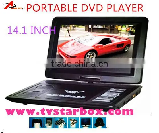 portable cd dvd evd player with 2 speaker full hd rmvb 3d portable evd player