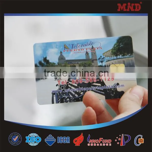 MDC407 ic contact card with personalization