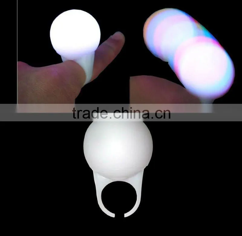finger ring flashing led light /christmas led lights for party decoration