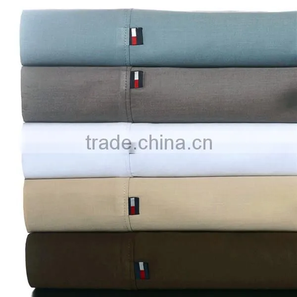 100% cotton / cotton/polyester white or dyed hotel flat sheets