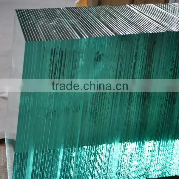 8mm 10mm Ultra Clear Float Glass with polished edge