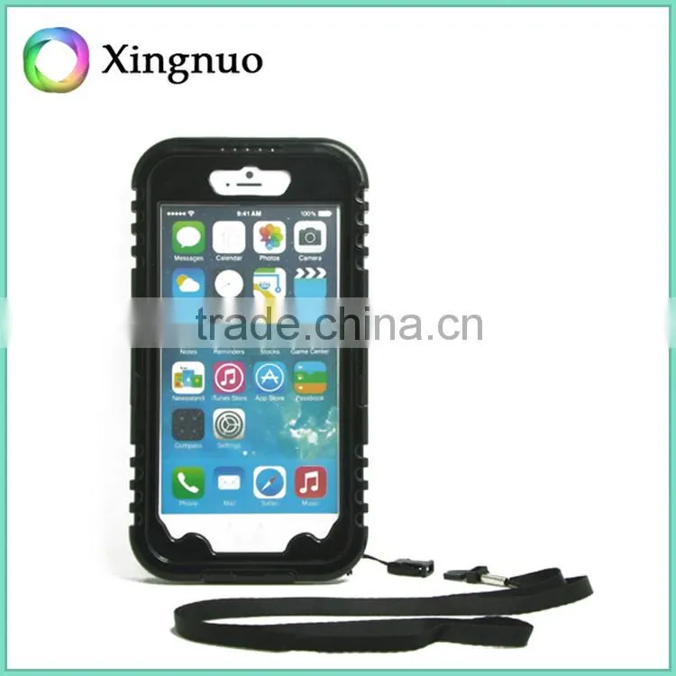 Waterproof phone cover case for iphone 6 swimming rainy day