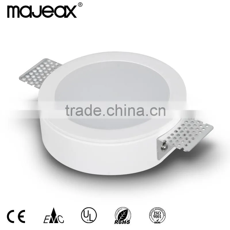 Majeaux modern trimless ce rohs approval led gypsum ceiling lamp