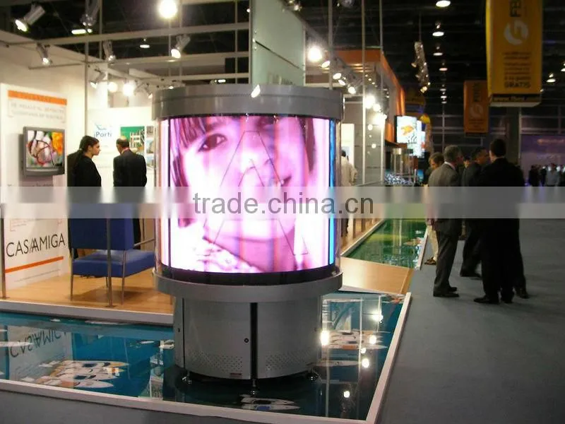Indoor curve display Full Color led screen P3