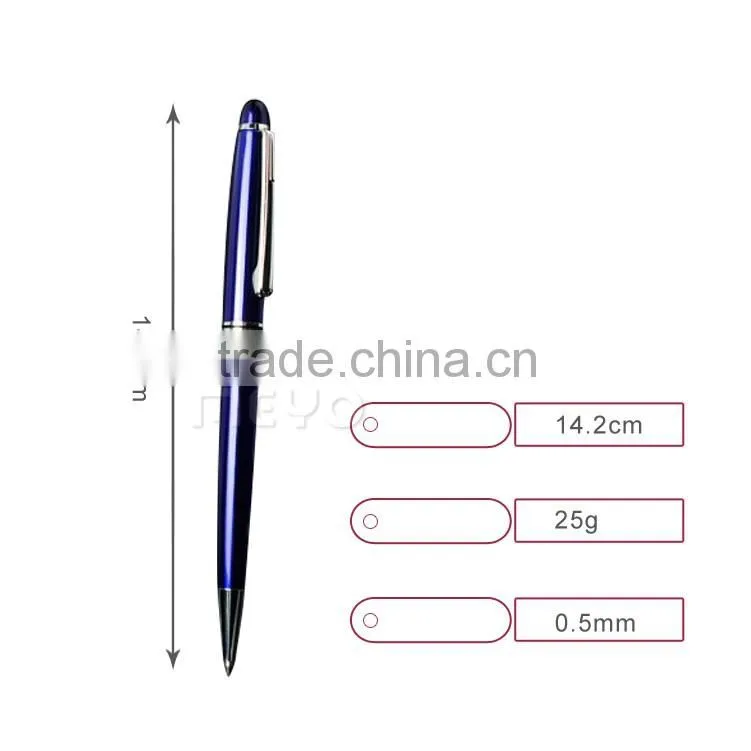 Colorful brand new notebook leather with ballpoint pen business gift set