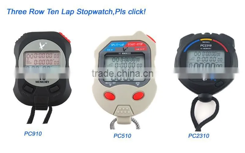 Large Display Stopwatch With Time and Calendar