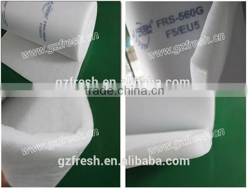 FRESH F5 air filter roll for car spraybooth (OEM available)