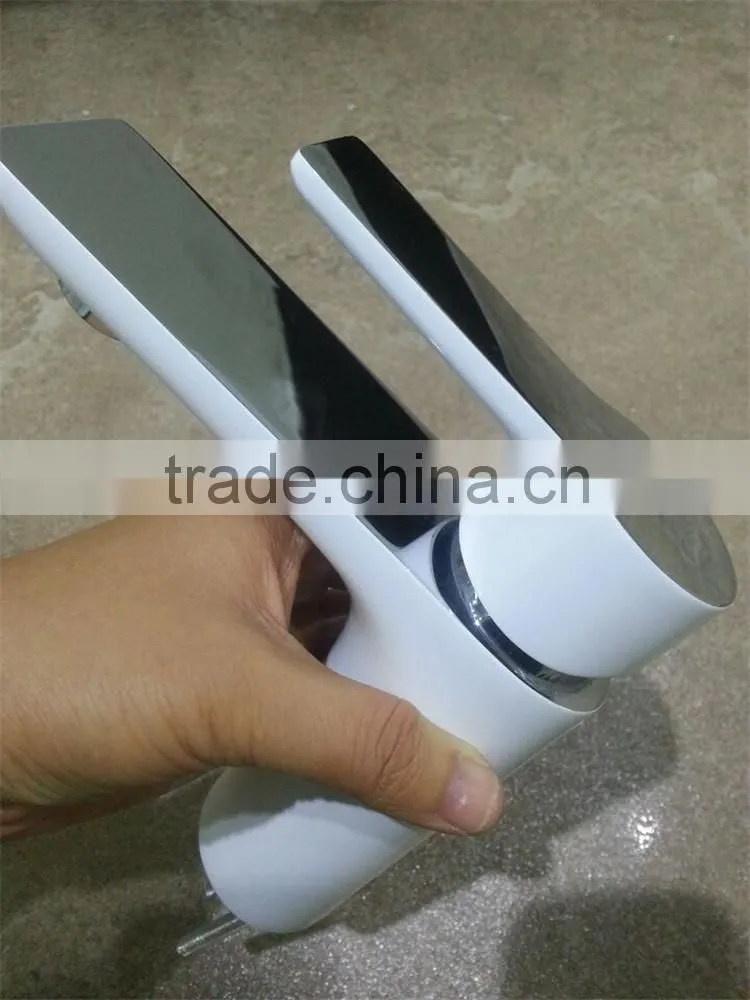 Modern design bathroom basin faucet mixer 6 colors to choose