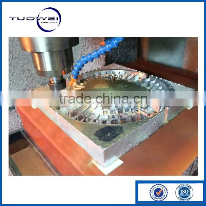 Hi-polish Aluminum Turning Part Rapid Prototypes